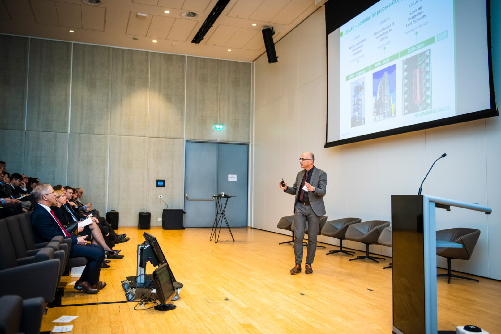 Jan Theulen in action.