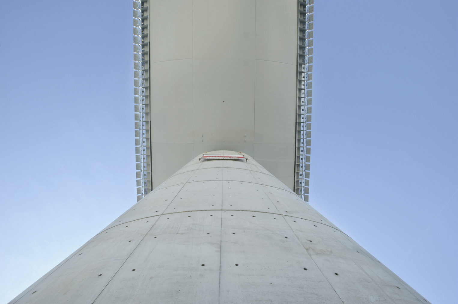 Dettaglio di una delle pile del ponte Genova San Giorgio