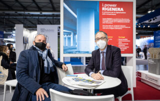 Visitatori allo stand Italcementi e Calcestruzzi, MADE expo.
