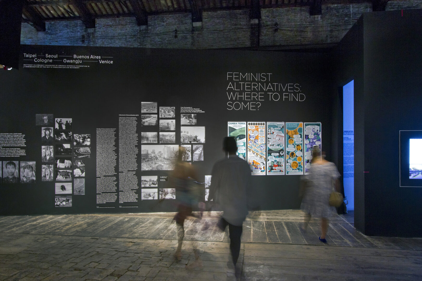 Installazione di Rita Petruccioli per ActionAid Italia