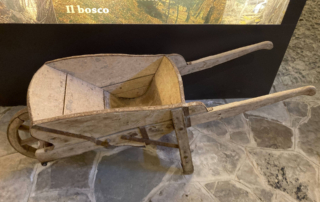 Interno del Museo Ca' Martì, sezione dedicata alle risorse del territorio.