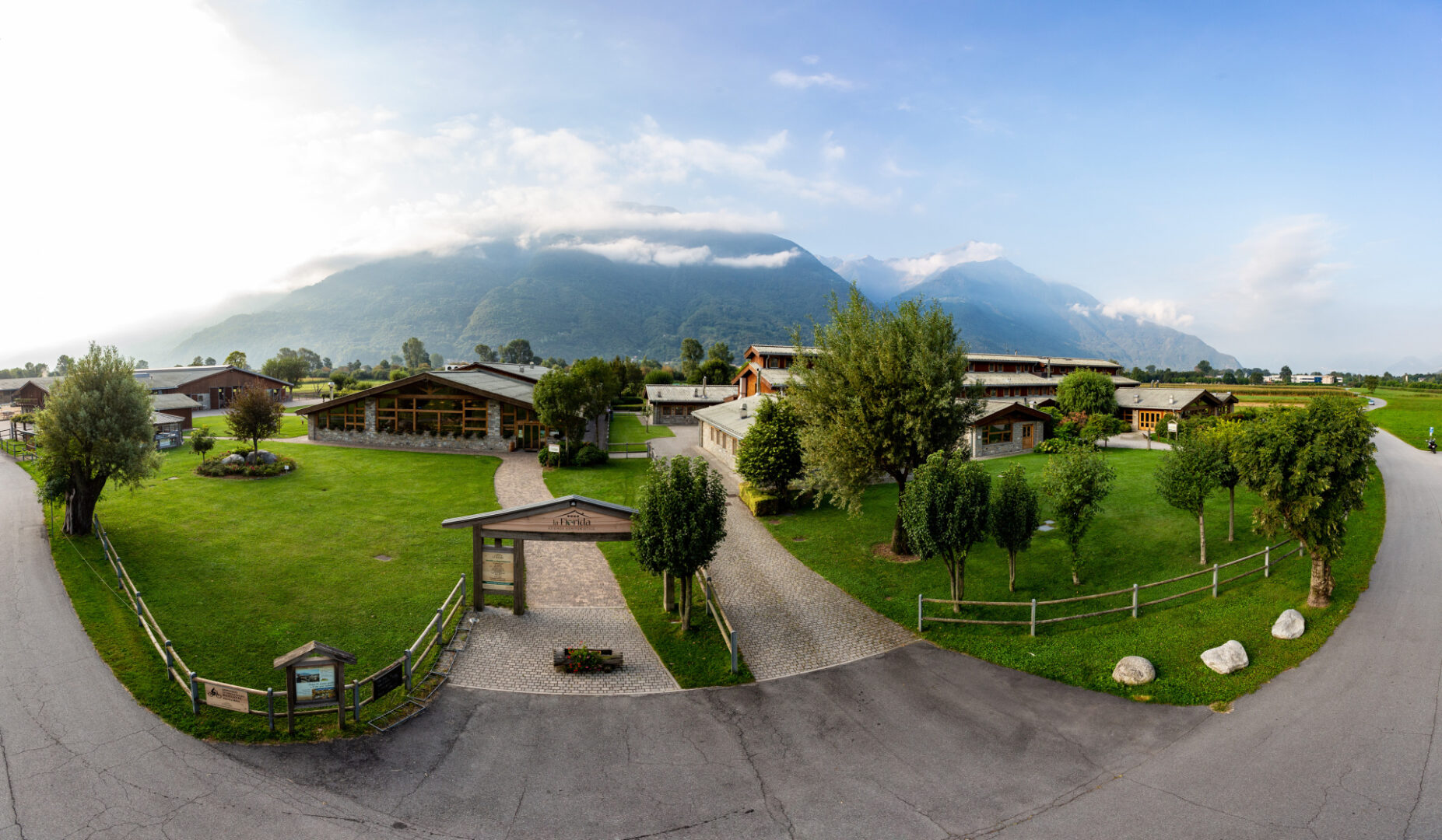L’azienda agricola e agrituristica La Fiorida, a Mantello (SO)