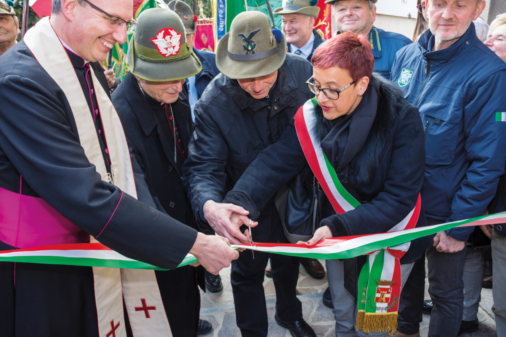 Inaugurazione Scaletta Sotto il Monte.