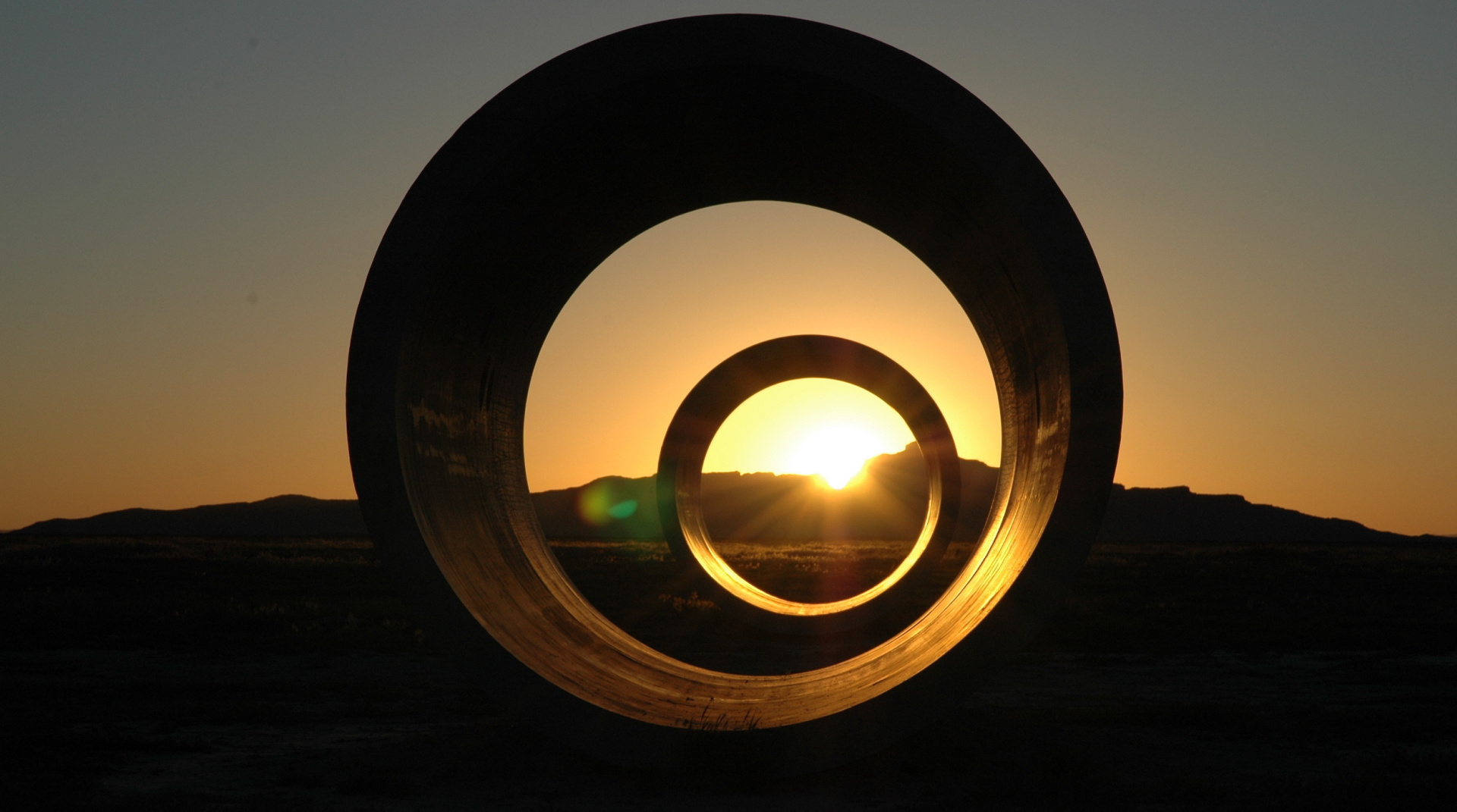 Sun Tunnels.