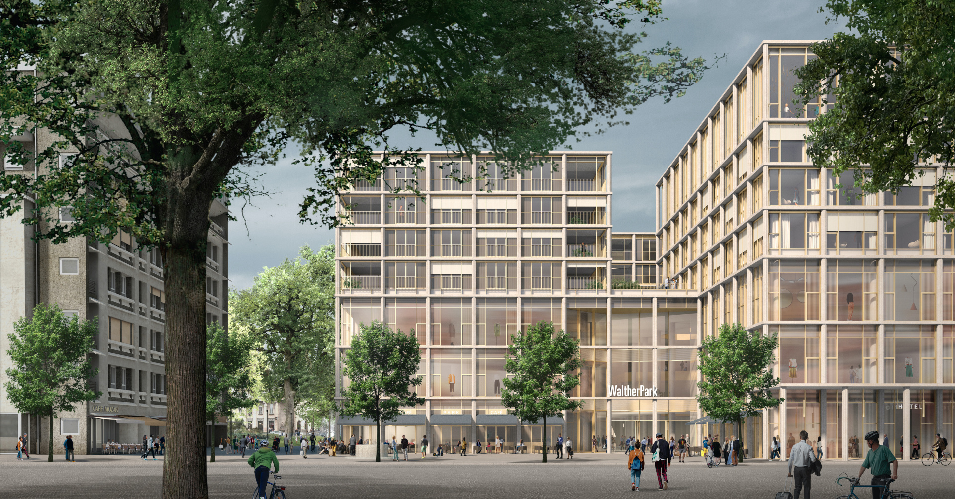 Progetto WaltherPark Bolzano - La Piazza
